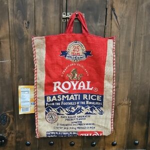 Royal‎ Basmati Rice 20lb Tote Bag